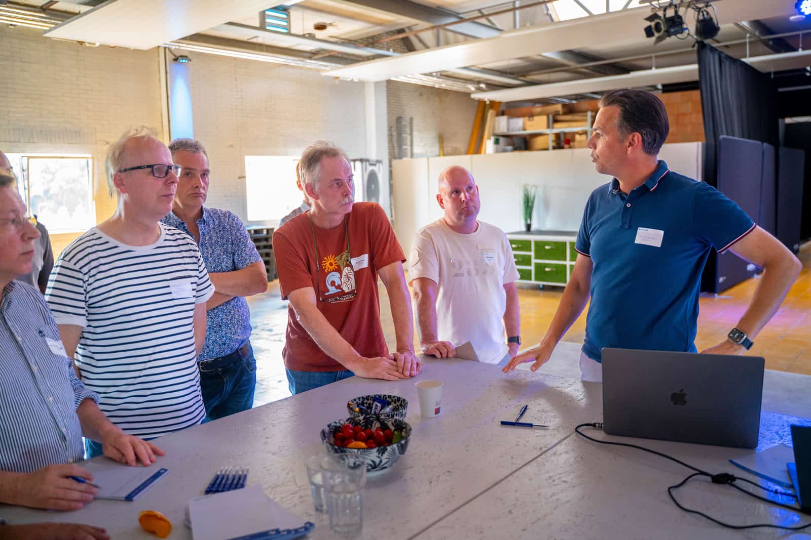 A break-out session in the afternoon